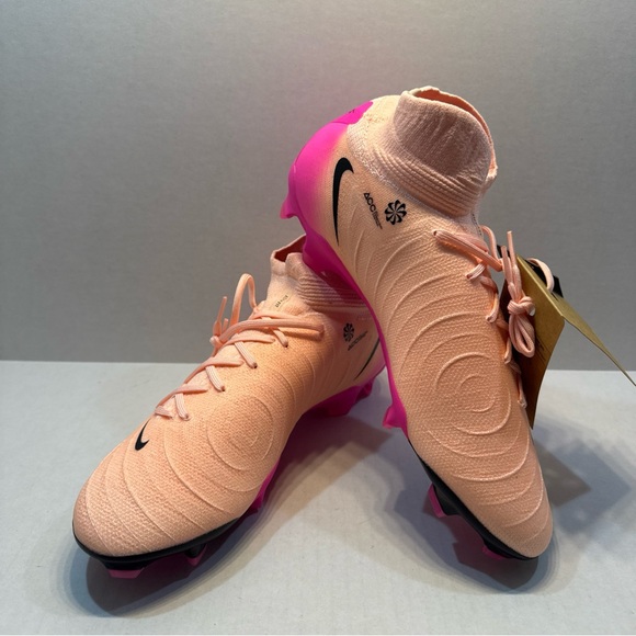 Nike Phantom Luna II Pro FG Crimson Pink Cleat FJ2575-800 Men’s Size 9 - Picture 3 of 8